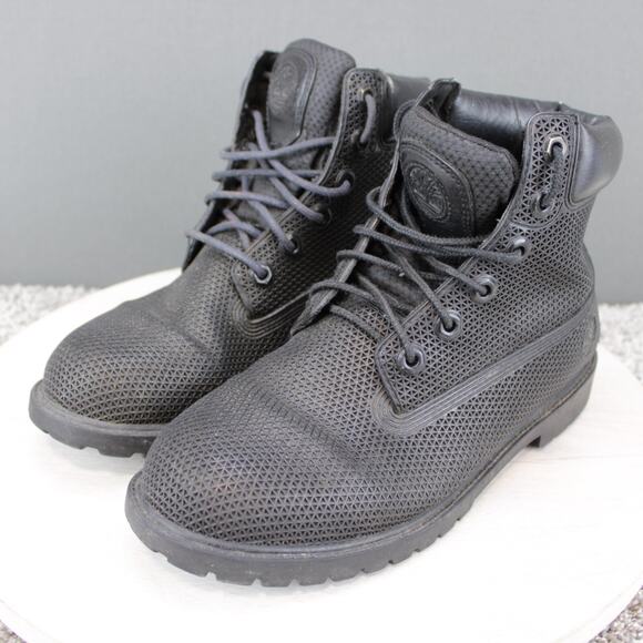 Timberland Helcor 6 Inch Boots Mens 7 Black Leather main image 5